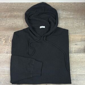 Tom James 100% Cashmere Hooded Sweater 3XL